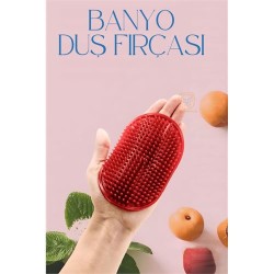 Engithalat Silikon Banyo Fırçası Masajlı