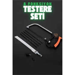 Engithalat Testere Seti 8 in 1 8 Fonksiyonlu Karbon Çelik