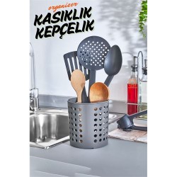 Engithalat Kaşıklık Kepçelik Organizer GRİ