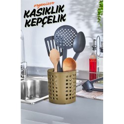 Engithalat Kaşıklık Kepçelik Organizer LATTE