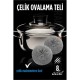 ModaCar Çelik Bulaşık Teli Çelik Bulaşık Ovalama Teli 8 ADET ModaCar Çelik Bulaşık Teli Çelik Bulaşık Ovalama Teli 8 ADET