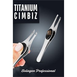 Engithalat Cımbız Titanyum Çelik Solingen Professional