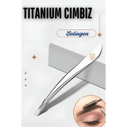 Engithalat Cımbız Titanyum Çelik Solingen Professional