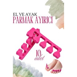 Engithalat Oje Parmak Ayırıcı Pedikür Süngeri Oje Kurutucu Sünger 10 ADET