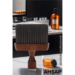 Engithalat Fade Ense Saç Kıl Fırçası Ahşap