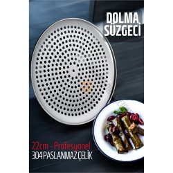 Engithalat Sarma Dolma Süzgeci 22 cm 304 Paslanmaz Çelik