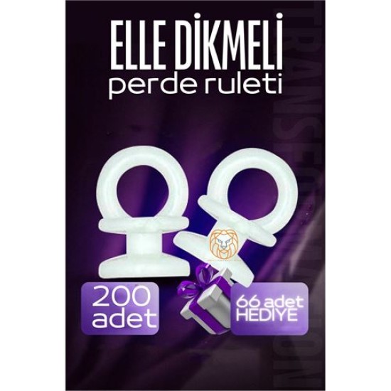 ModaCar Elle Dikmeli Perde Düğmesi Perde Ruleti 266 ADET ModaCar Elle Dikmeli Perde Düğmesi Perde Ruleti 266 ADET