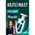 Modacar Kilitli Perde Düğmesi Perde Ruleti Perde Düğmesi 250 Adet