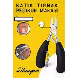 Engithalat Pedikür Makası Tırnak Batık Makası Titanyum Çelik Profesyonel