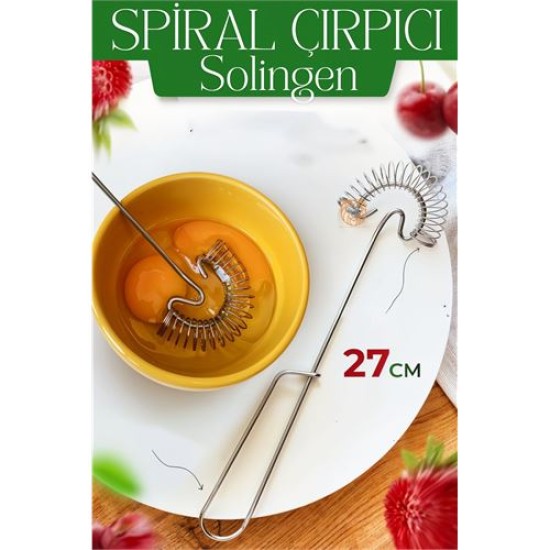 ModaCar Çelik Spiral Çırpıcı Solingen Professional ModaCar Çelik Spiral Çırpıcı Solingen Professional