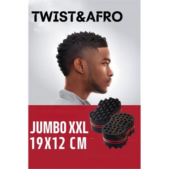 ModaCar Afro Twist Saç Süngeri Jumbo 19 cm ModaCar Afro Twist Saç Süngeri Jumbo 19 cm