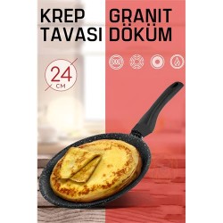 Engithalat Krep Tavası Granit Döküm Profesyonel