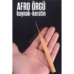 Engithalat Afro Örgü İğnesi Saç Kaynak Keratin Tığı