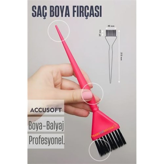 ModaCar Dar Uçlu Saç Boya Fırçası Balyaj Fırçası Professional ModaCar Dar Uçlu Saç Boya Fırçası Balyaj Fırçası Professional