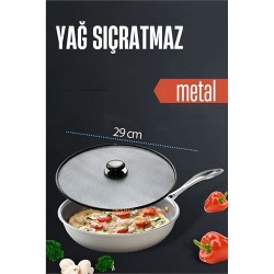 Engithalat Yağ Kızartma Sıçratmaz Kapak 29 Cm