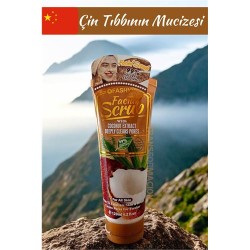 Engithalat WOKALI Yüz Peelingi Hindistan Cevizi Özlü Derin Gözenek Temizleyici Yüz Peeling Scrub