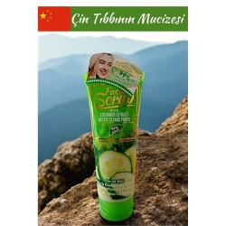 Engithalat WOKALI Yüz Peelingi Salatalık Özü Derin Gözenek Temizleyici Yüz Peeling Scrub