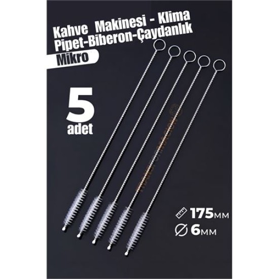 ModaCar Mikro Fırça Klima Biberon Pipet Fırçası 5 Adet ModaCar Mikro Fırça Klima Biberon Pipet Fırçası 5 Adet