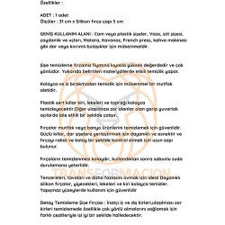 Engithalat Kavanoz Temizleme Fırçası Şişe Biberon Dar BölgeTemizleyici Fırça