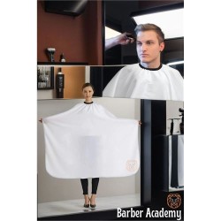 Engithalat Saç Kesim Önlüğü Unisex Beyaz