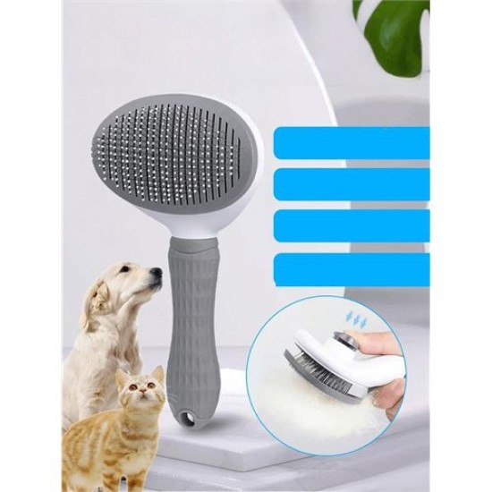 ModaCar Cuervo Otomatik Temizlenen Kedi Köpek Tarağı ModaCar Cuervo Otomatik Temizlenen Kedi Köpek Tarağı