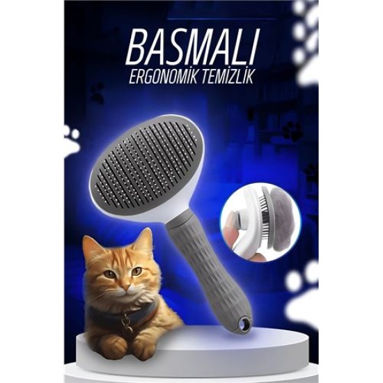 ModaCar Cuervo Otomatik Temizlenen Kedi Köpek Tarağı ModaCar Cuervo Otomatik Temizlenen Kedi Köpek Tarağı