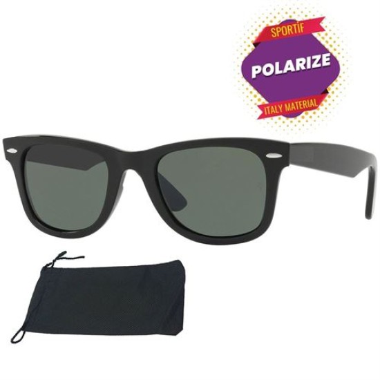 ModaCar Kemik Polarized Siyah Erkek Güneş Gözlüğü ModaCar Kemik Polarized Siyah Erkek Güneş Gözlüğü