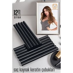 Engithalat Nano Keratin Kaynak Çubukları 12 ADET SİYAH Absolute