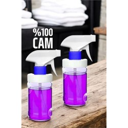 Engithalat Kuaför Berber Spreyi Boş Cam Sprey Şişesi 2 adet