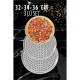 ModaCar Delikli Pizza Lahmacun Tepsisi Çelik 32-34-36 CM 3 lü SET ModaCar Delikli Pizza Lahmacun Tepsisi Çelik 32-34-36 CM 3 lü SET