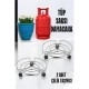 ModaCar Metal Saksı Altlığı Tekerlekli 2 li SET ModaCar Metal Saksı Altlığı Tekerlekli 2 li SET