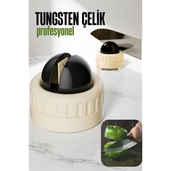 Modacar Bıçak Bileyici Pratik Vantuzlu Tungsten Çelik