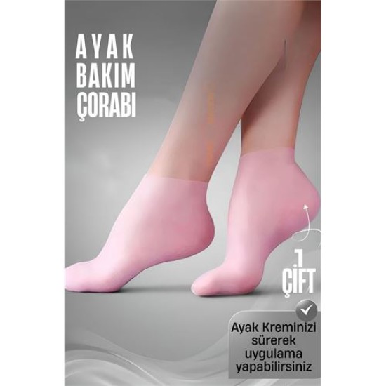 Modacar Ayak Bakım Çorabı Silikon Ayak Krem Uygulama Koruyucu Çorap Modacar Ayak Bakım Çorabı Silikon Ayak Krem Uygulama Koruyucu Çorap