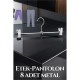 Modacar Metal Etek Pantolon Askısı - Mandallı Etek Askısı Pantolon Askısı 8 Adet Modacar Metal Etek Pantolon Askısı - Mandallı Etek Askısı Pantolon Askısı 8 Adet