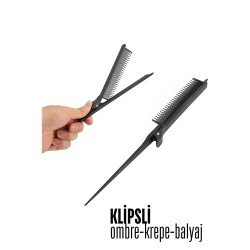Engithalat Klipsli Krepe Ombre Balyaj Tarağı Solingen