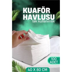 Engithalat Tek Kullanımlık Kuaför Havlusu - Berber Havlusu Spa Havlusu Medikal Havlu 100 Ad