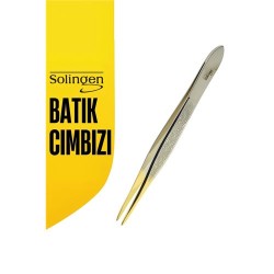 Engithalat İnce Uçlu Batık Cımbızı - Şık ve Hassas Kaş Şekillendirme Solingen Professional