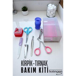 Engithalat Manikür Seti  6 Parça Profesyonel Tırnak ve Kaş Bakım Seti Merys Solingen