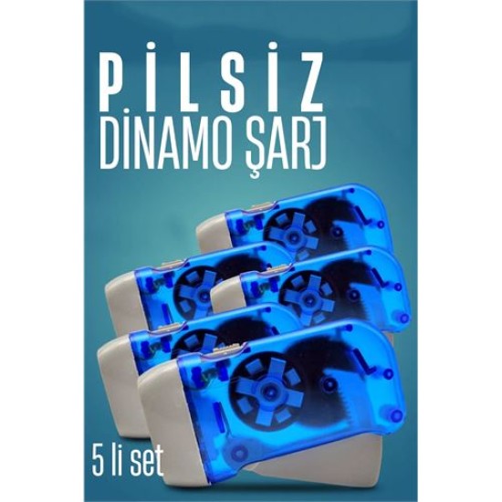 Engithalat 5 li Kendinden Dinamo Şarjlı Pilsiz Acil Durum El Feneri Manuel Şarjlı El Feneri Engithalat 5 li Kendinden Dinamo Şarjlı Pilsiz Acil Durum El Feneri Manuel Şarjlı El Feneri