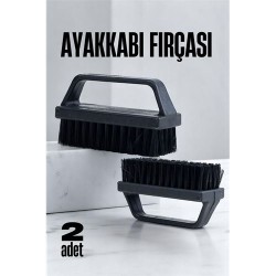 Engithalat Sert Kıllı Ayakkabı Fırçası - Leke Çıkarıcı Elbise Fırçası 2 ADET