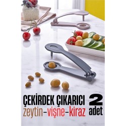 Engithalat Çekirdek Çıkarıcı - Kiraz Çekirdek Çıkarıcı Zeytin Çekirdek Çıkarıcı 2 adet