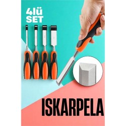 Engithalat Iskarpela Seti - Vanadyum Çelik Ahşap İşleme Aleti  Profesyonellere Ahşap Keski Seti