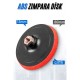 Engithalat 180 mm Cırtlı Zımpara Disk Pasta Cila Sünger Tabanı Engithalat 180 mm Cırtlı Zımpara Disk Pasta Cila Sünger Tabanı