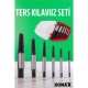 Modacar Ters Kılavuz 6 lı Set Saf Çelik Kırık Civata Vida Sökücü Kırılmış Vida Civata Sökme Aparatı Modacar Ters Kılavuz 6 lı Set Saf Çelik Kırık Civata Vida Sökücü Kırılmış Vida Civata Sökme Aparatı