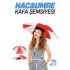 Modacar Hac Umre Kafa Şemsiyesi Güneş Koruma Şemsiyesi 2 adet 1