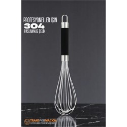 Modacar Karbon Çelik Çırpıcı 304 Paslanmaz Çelik Yumurta ve Sos Çırpıcı Çırpma Teli