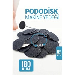 Modacar Pododisk - Nasır Sökücü Pedikür Makinesi Yedek Pedler 100 ADET