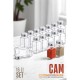 Modacar Cam Tuzluk Biberlik Karabiberlik 16 lı SET Modacar Cam Tuzluk Biberlik Karabiberlik 16 lı SET