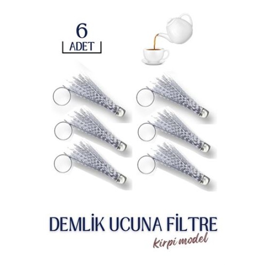 Modacar Demlik Ucuna Filtre 6 ADET Novy Design Modacar Demlik Ucuna Filtre 6 ADET Novy Design