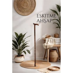 Modacar Ahşap Baston Eskitme Tasarım